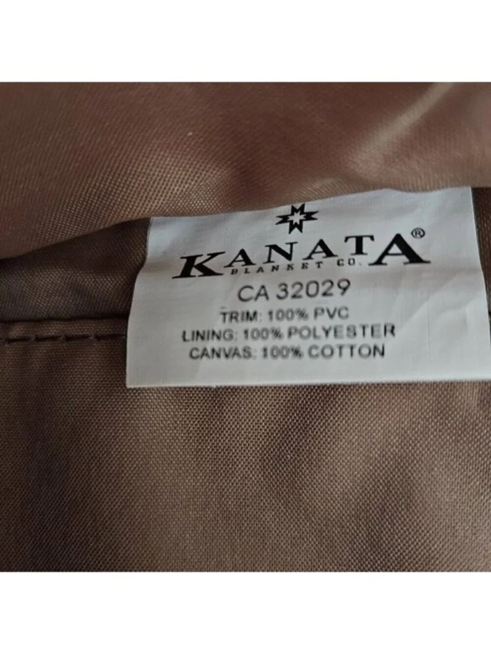 Kanata Sport Crossbody Messenger Bag Beige Canvas Pockets Shoulder Strap FLAW